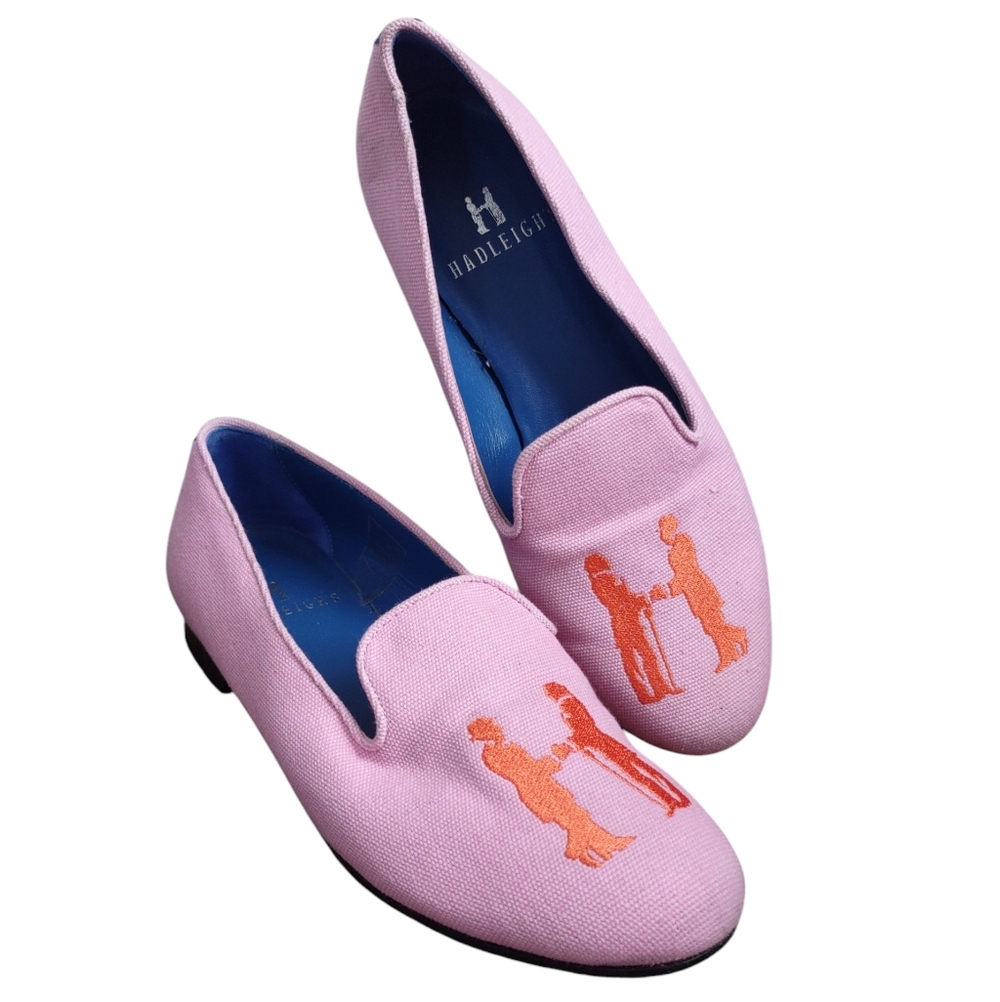 Hadleigh's Pink Loafers Size 6